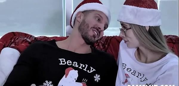 Christmas Fuck With My Hot Step Sister Ariana Marie